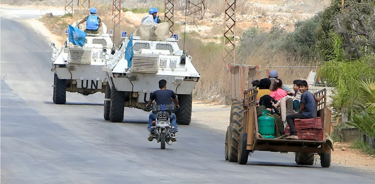 UN peacekeepers at risk as they deliver protection for civilians in southern Lebanon