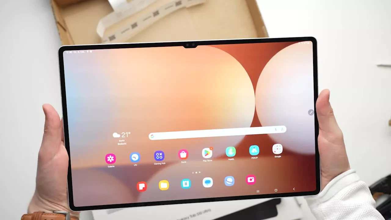 Samsung Galaxy Tab S10 Ultra: Erste Eindrücke zum Premium-Tablet
