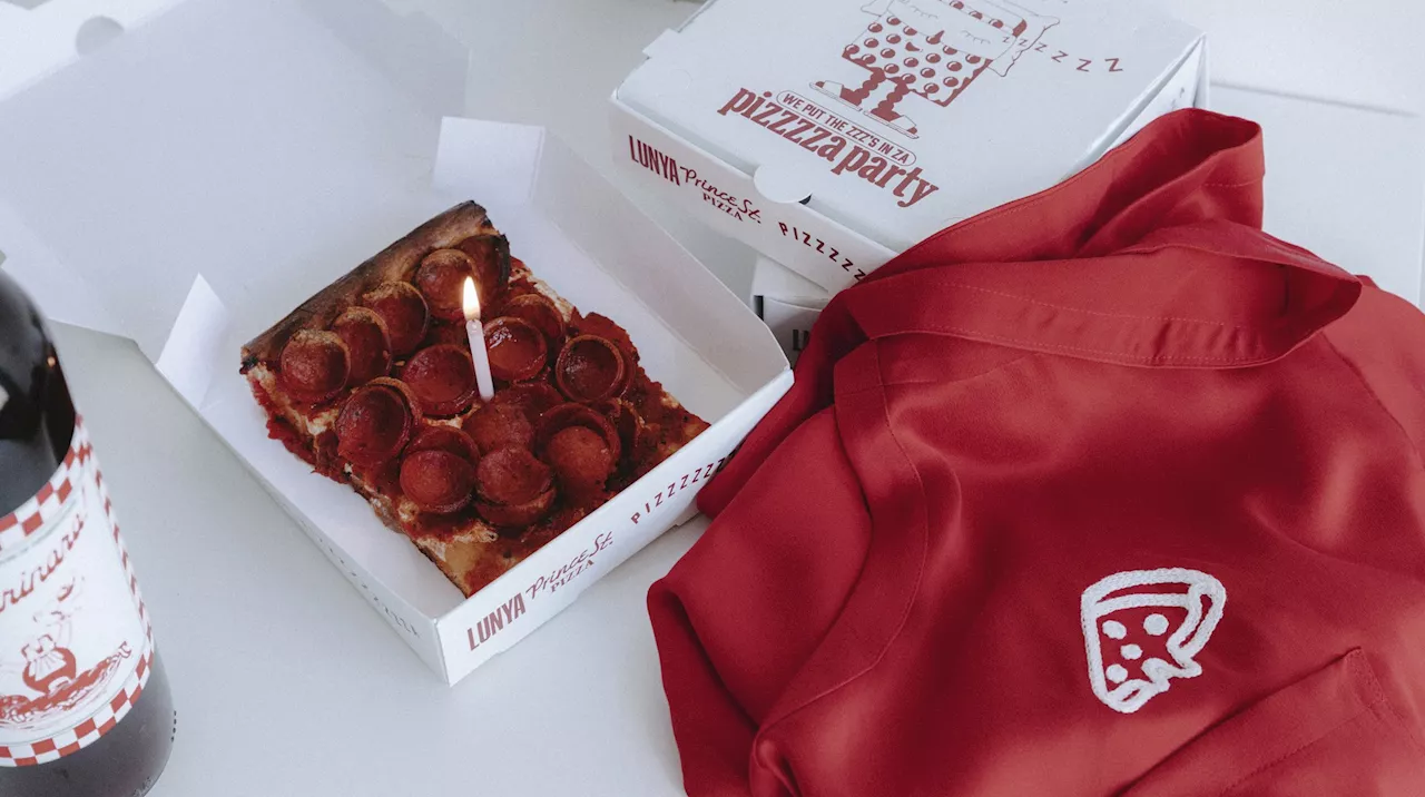 Lunya, Prince Street Pizza Team Up for Pajama and Pizza Party Collaboration