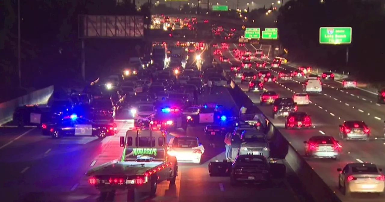 1 person killed in car-to-car road rage shooting on I-5 in Los Angeles area