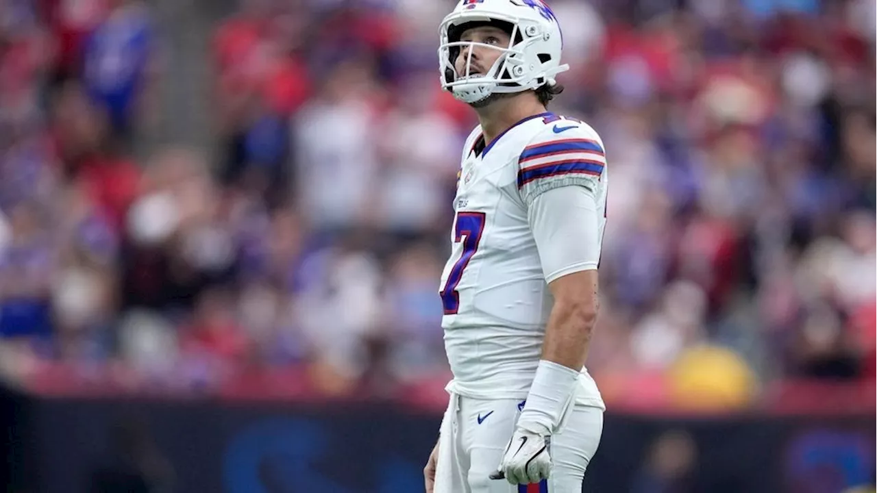 Josh Allen shouldering the blame for Buffalo's offensive struggles following 2 losses