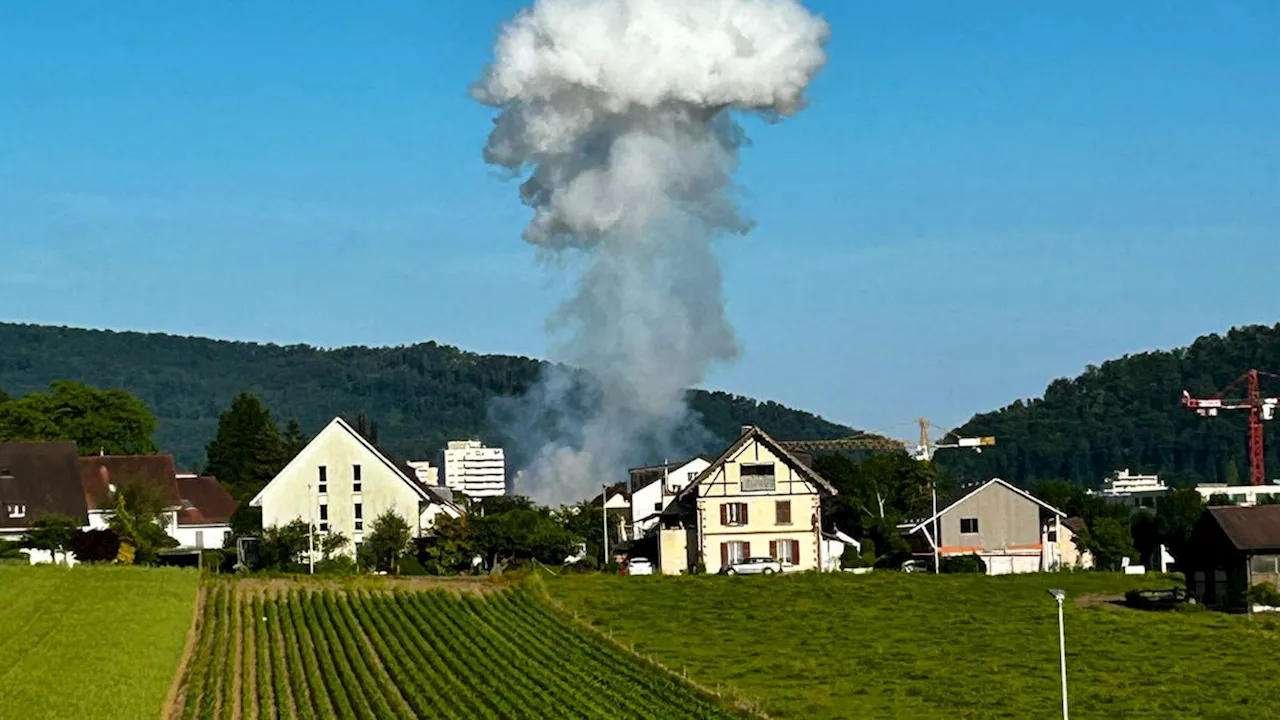 Nussbaumen AG: So lief der Einsatz bei Tiefgaragen-Explosion ab