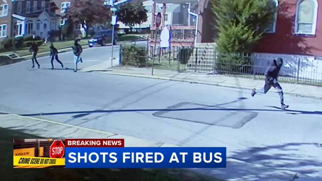 1 arrested, 3 sought after school bus struck by gunfire in 'targeted attack' in Coatesville, Pa.