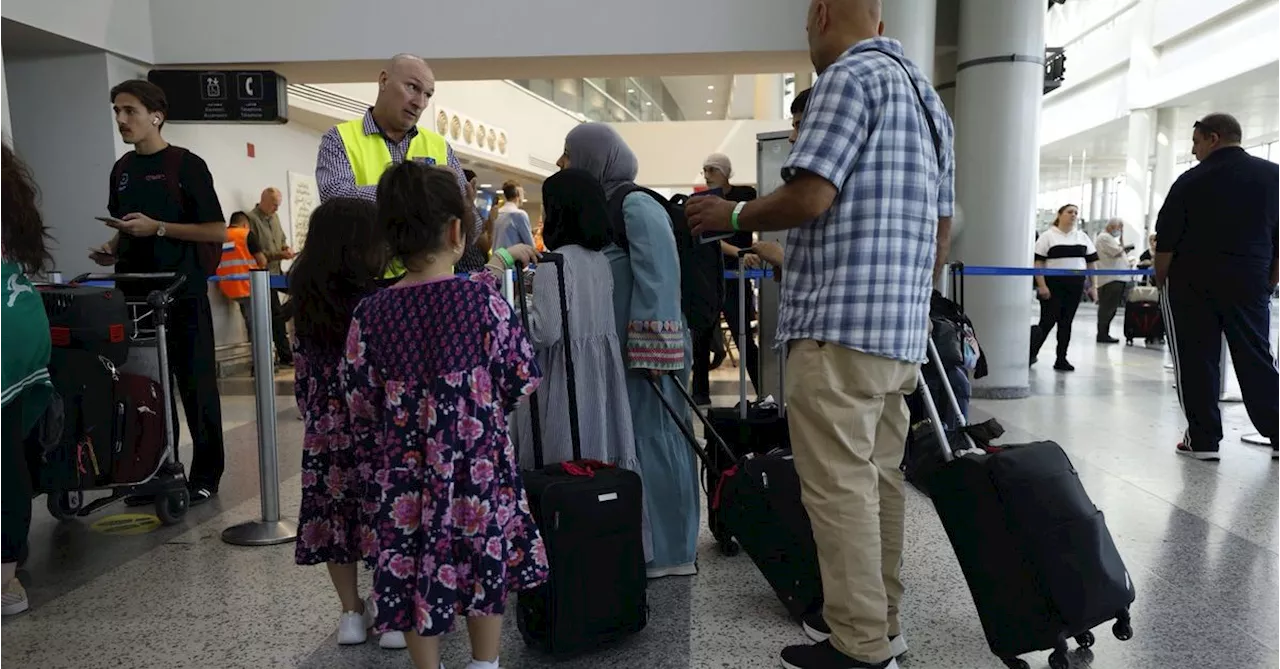 Australia to end repatriation flights out of Lebanon on Sunday due to lack of demand