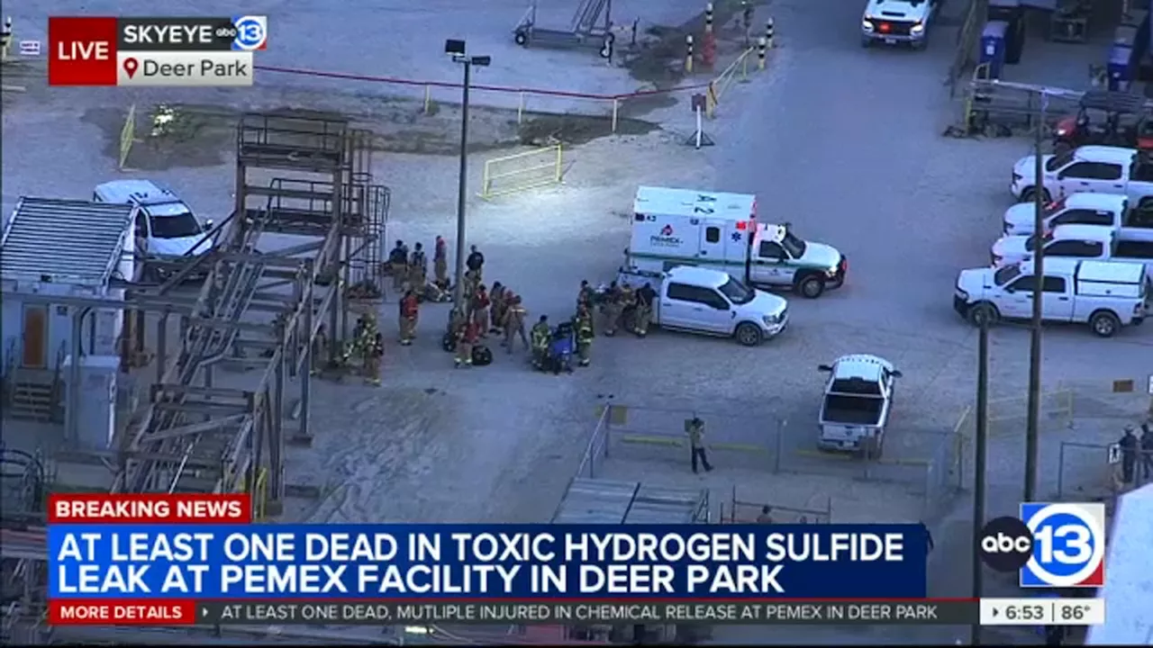 1 killed, several injured after chemical release reported at refinery in Deer Park, officials say