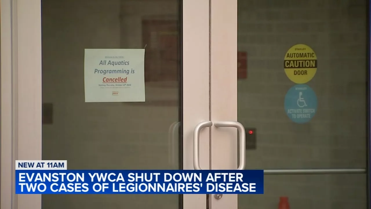 Evanston YWCA shut down after Legionnaires' disease cases linked to water system