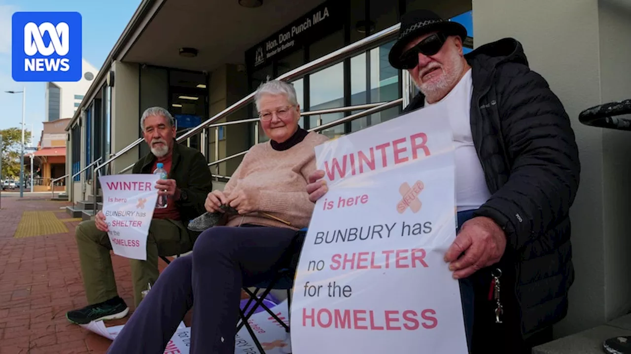 City of Bunbury's request for homeless shelter knocked back by WA housing minister