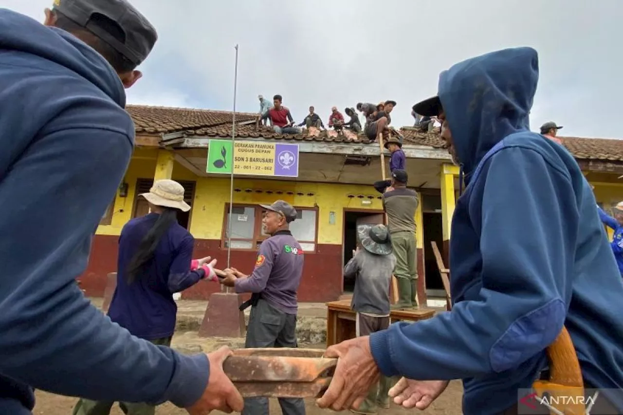 Sekolah rusak dampak gempa Garut mulai dibangun berstandar tahan gempa