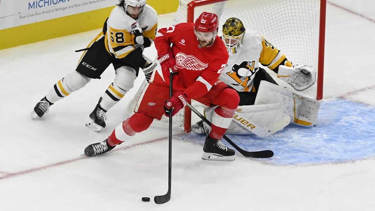 Beauvillier, Blomqvist help Penguins rebound from opening loss with 6-3 victory over Red Wings