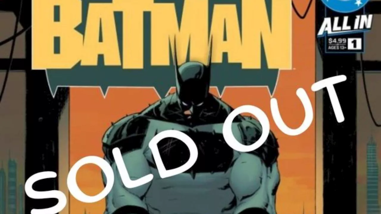 Absolute Batman #1 A Sell Out Across Comic Book Stores