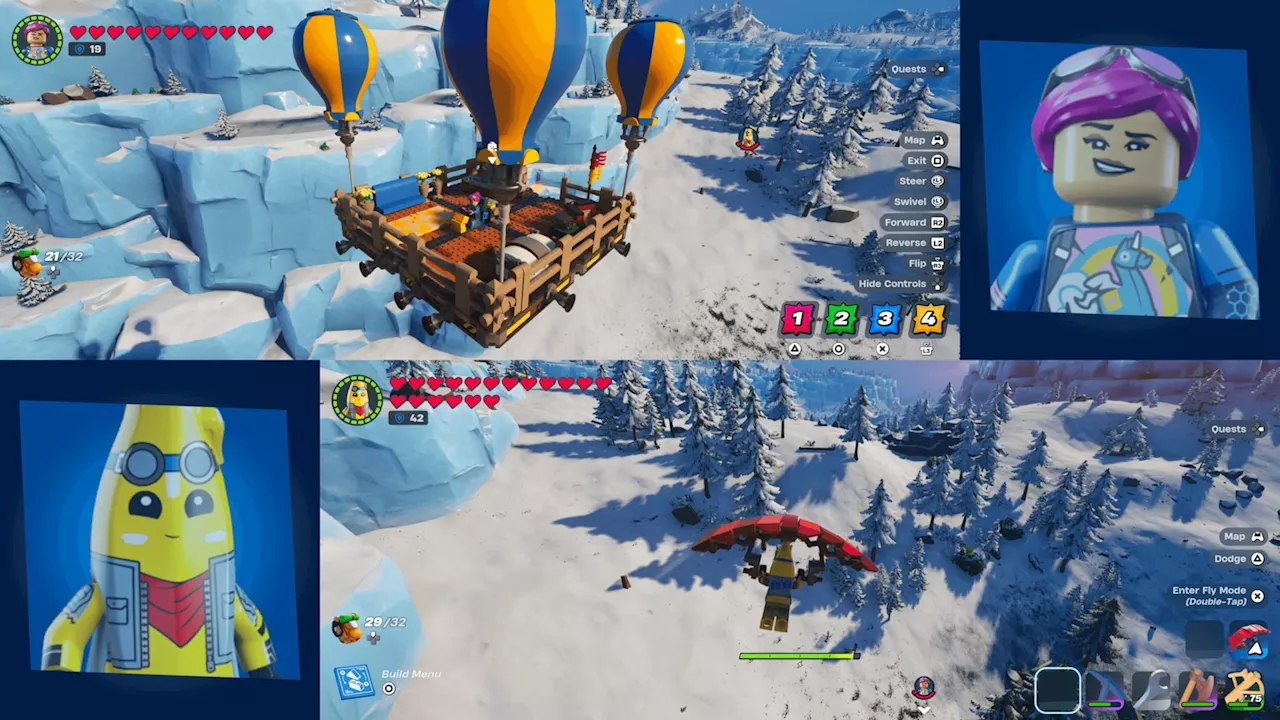 LEGO Fortnite Adds Split-Screen & Halloween Content