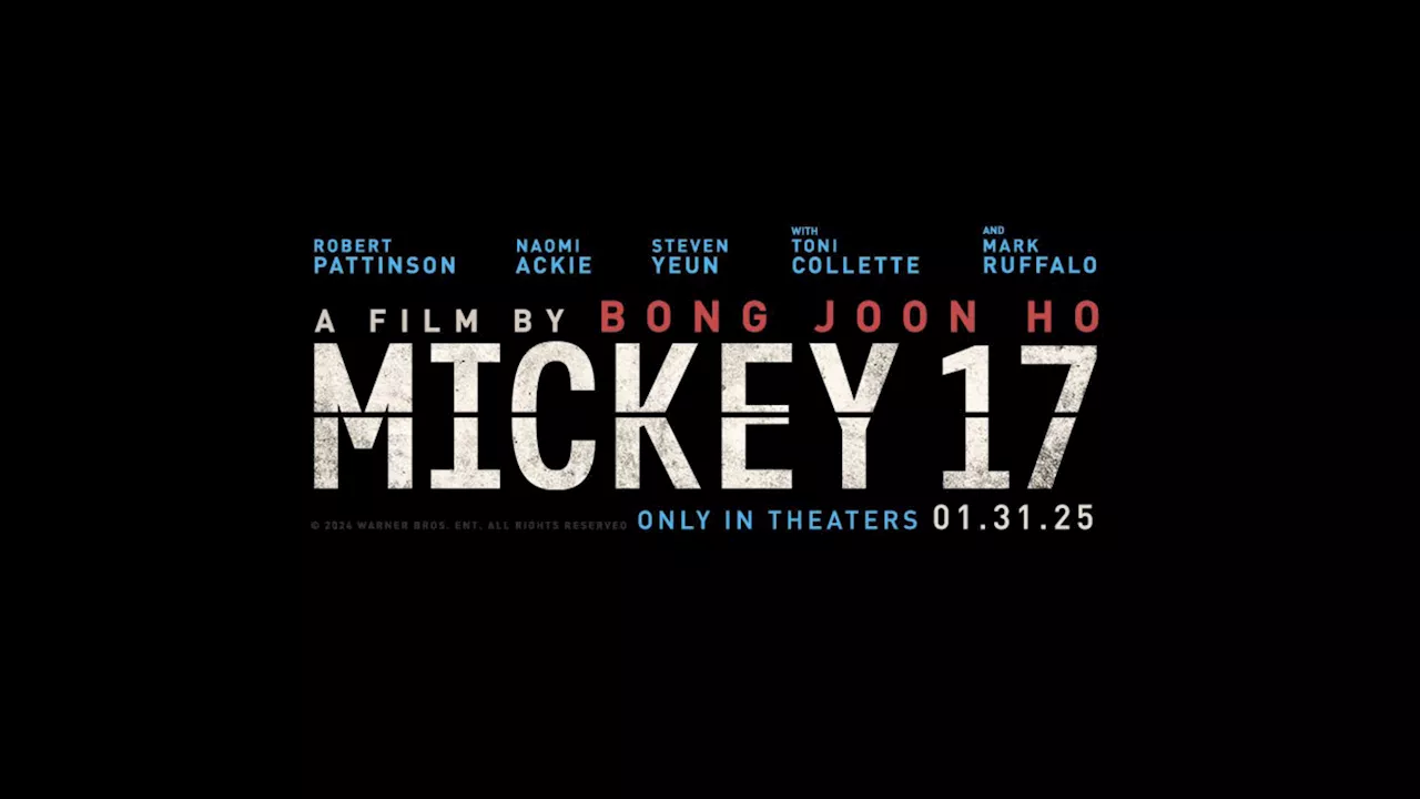 The First Poster For Bong Joon Ho's Mickey 17 Has Been Released