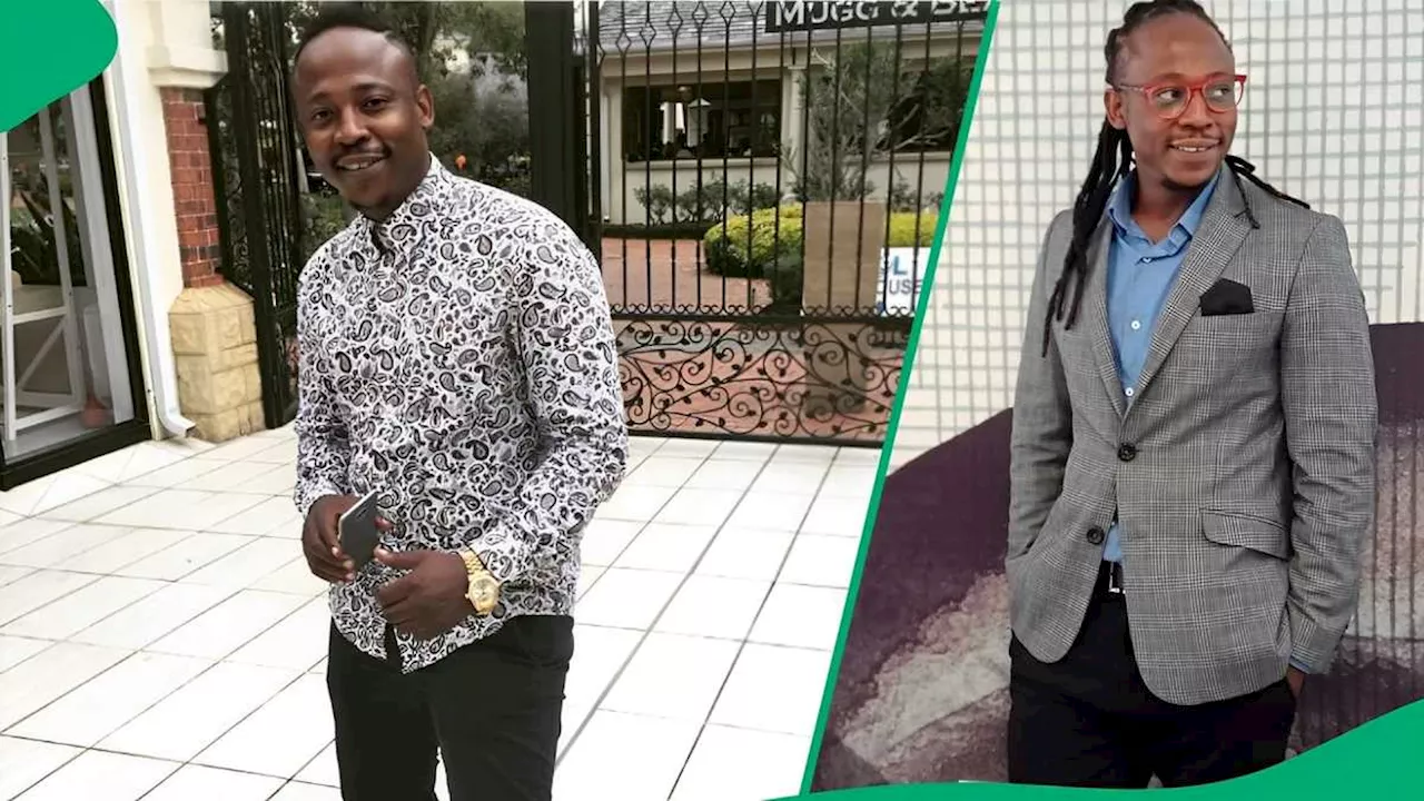 ‘Generations’ Star Thabiso Mokhethi Shares Cute Pictures Escorting His Daughter to Her Matric Dance