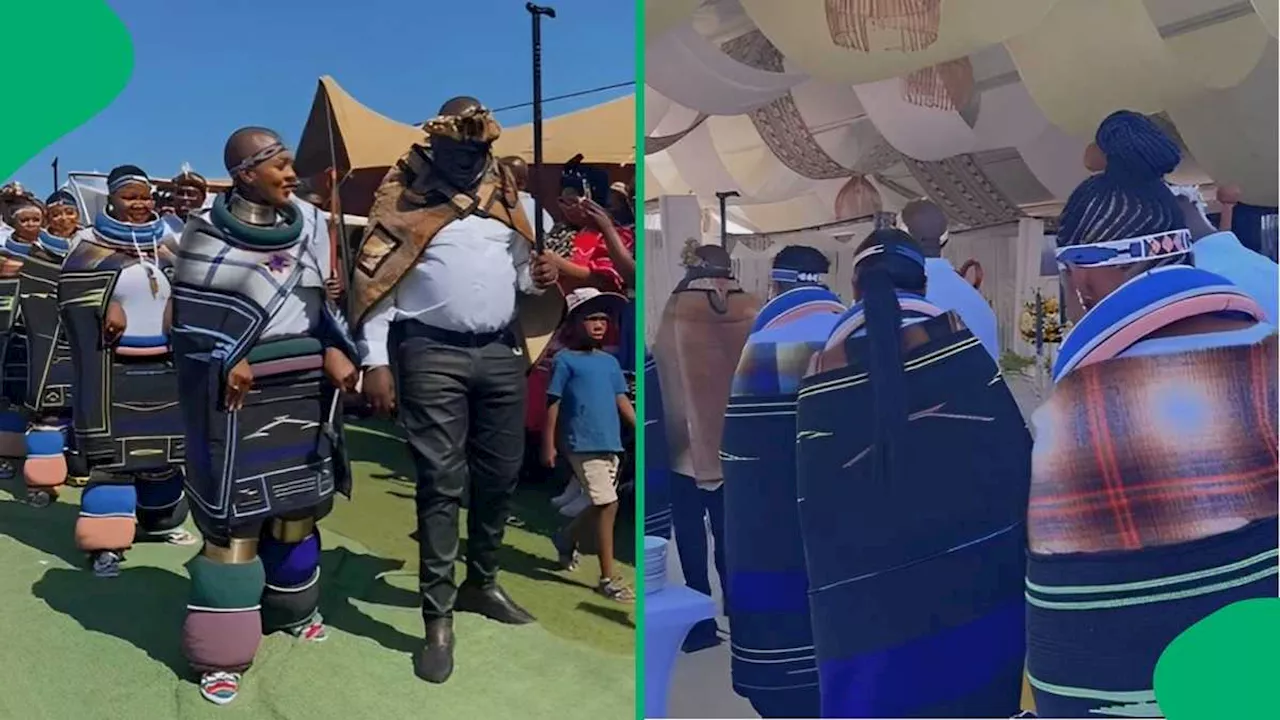 “South Africa Is Colourful”: Mzansi Adores Video Showing Beautiful Ndebele Wedding