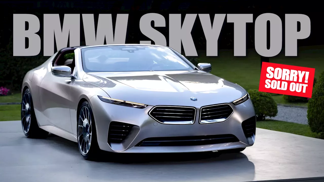 BMW Skytop Entering Production, But It’s Already Sold Out