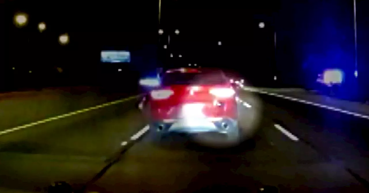 GPS tag dart ends police pursuit of burglary suspects on Chicago's Eisenhower Expressway