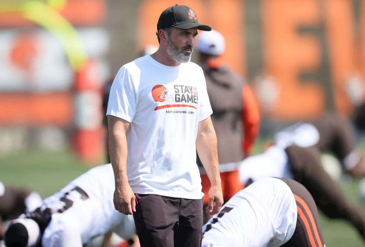 Kevin Stefanski on playing the Eagles, Denzel Ward, Mike Hall Jr., and more: Transcript