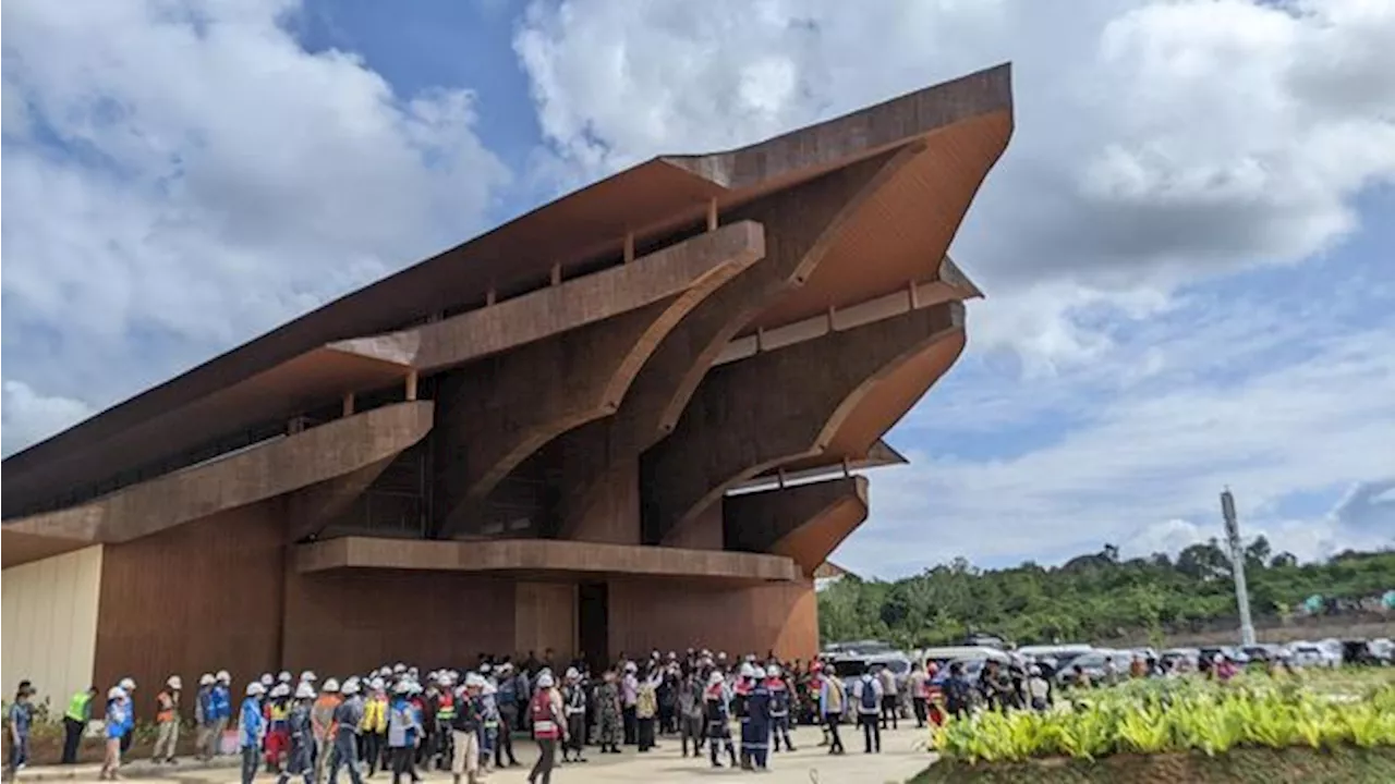 Begini Penampakan Mewah Bandara IKN yang Didarati Jokowi