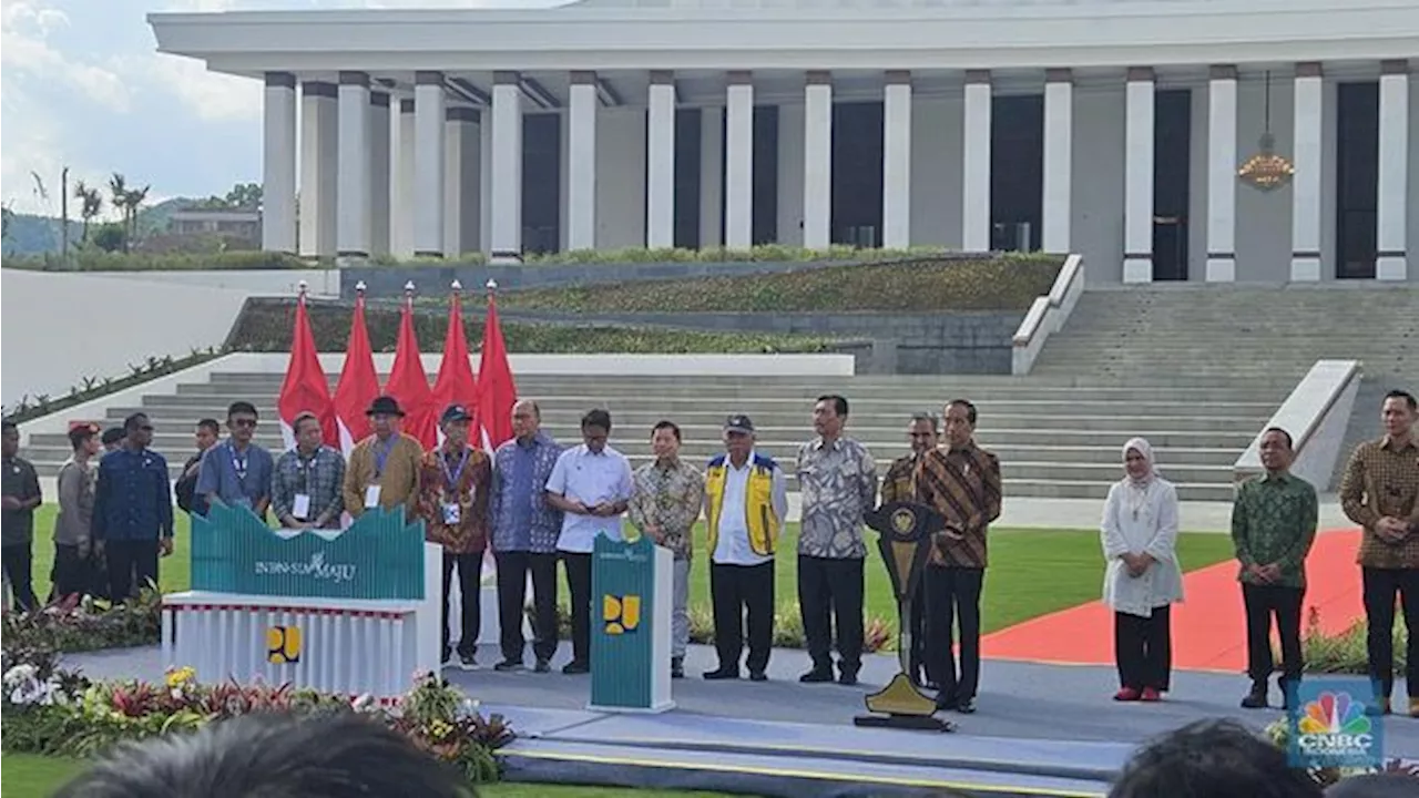 Jokowi Titip Pesan ke Prabowo untuk Resmikan Istana Garuda di IKN