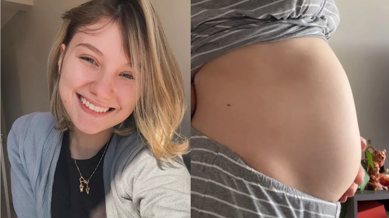 Isabel Veloso completa 20 semanas de gravidez e mostra evolução da barriga