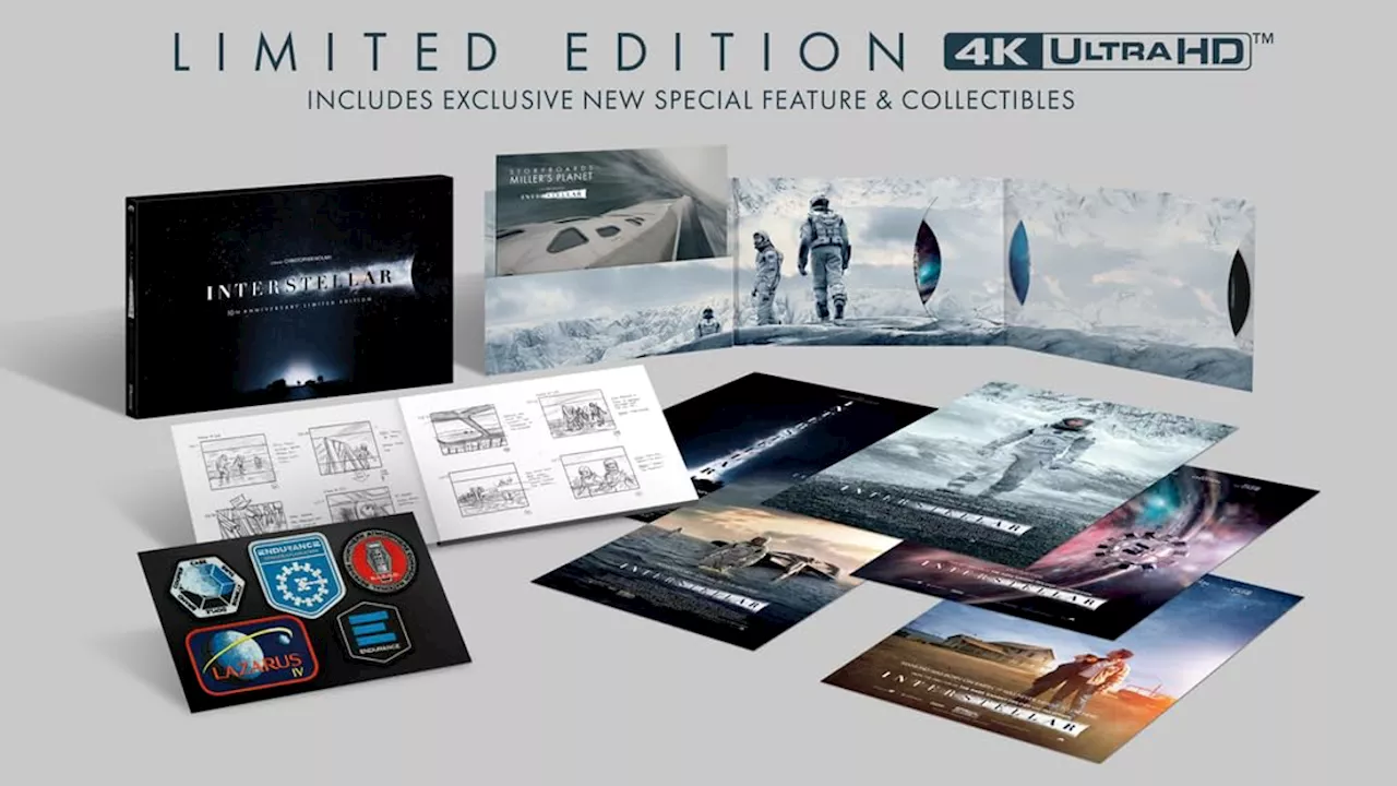 Interstellar Celebrates 10 Years With 4K Blu-ray Collector’s Edition and Steelbook Releases