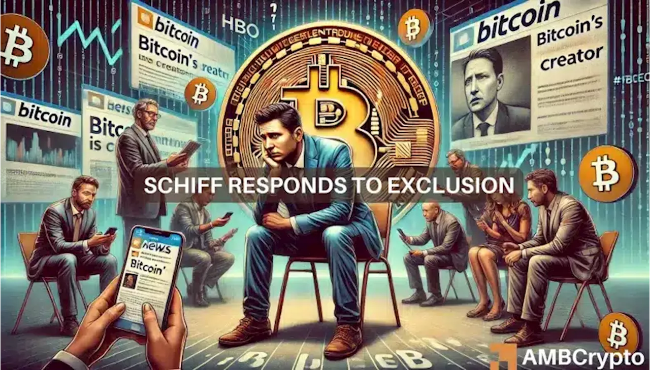 – Peter Schiff questions his absence in Bitcoin documentary