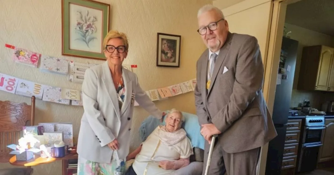 East End girl Margaret marks Centenary celebrations at home in East Kilbride