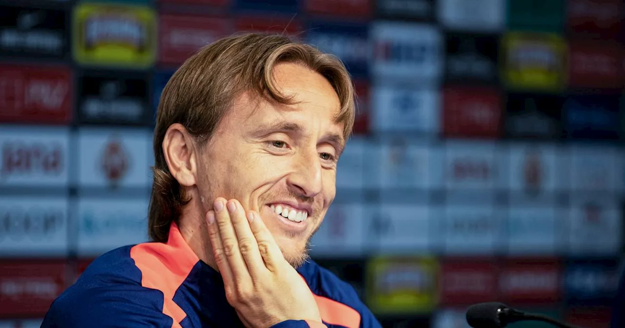 Luka Modric has one very good reason why he's facing Craig Gordon