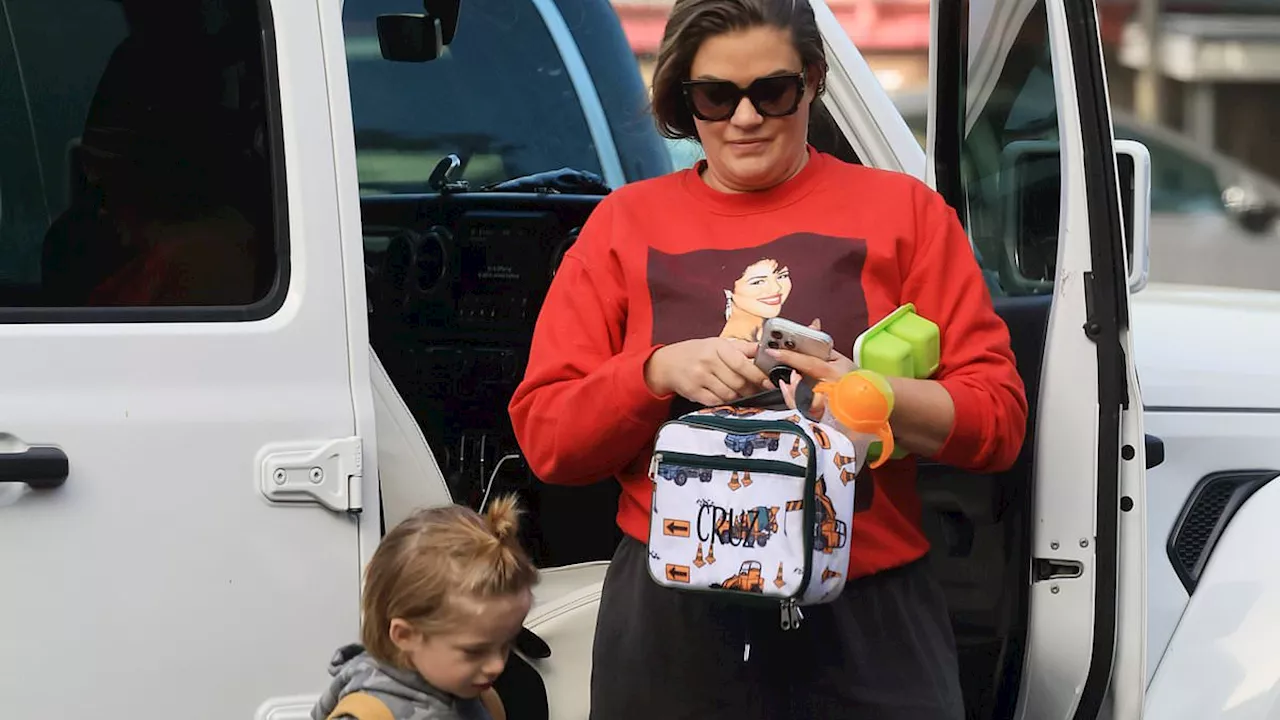 Brittany Cartwright spotted out with son Cruz, three, in LA after Jax Taylor refiles for divorce