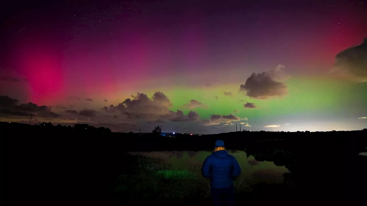 Brits stunned after Northern Lights dazzle in the night sky