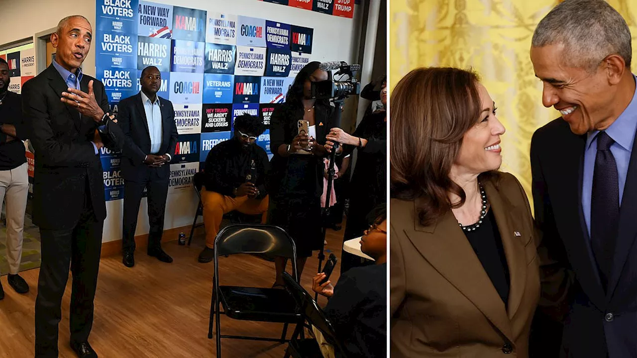 Obama scolds black male voters over not supporting Kamala Harris