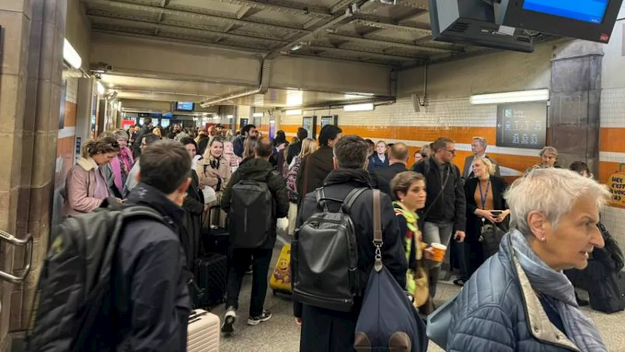 Train carrying MEPs to Brussels is hit by 'explosion' and forces passengers to evacuate