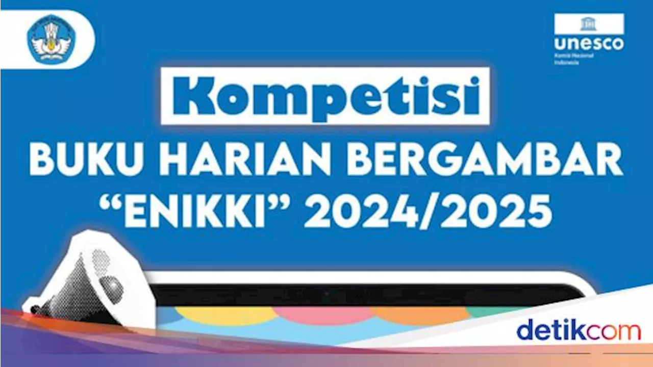 Ada Lomba Buku Harian Khas Jepang 'Enikki' dari UNESCO Buat Siswa SD, Ikut Yuk!