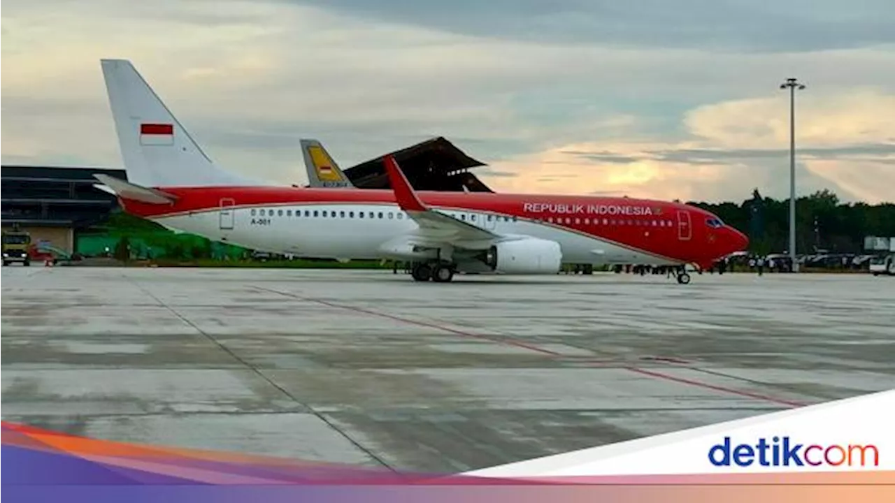 Jokowi Mendarat di Bandara IKN Pakai BBJ 737-800 Besok!