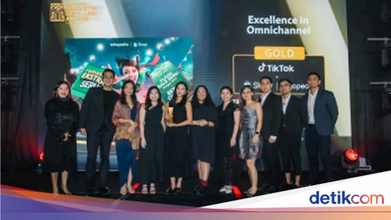 TikTok dan Tokopedia Sabet Penghargaan di Marketing Excellence Awards 2024