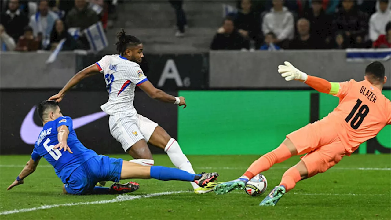 France crushes Israel in Nations League match despite Mbappe absence