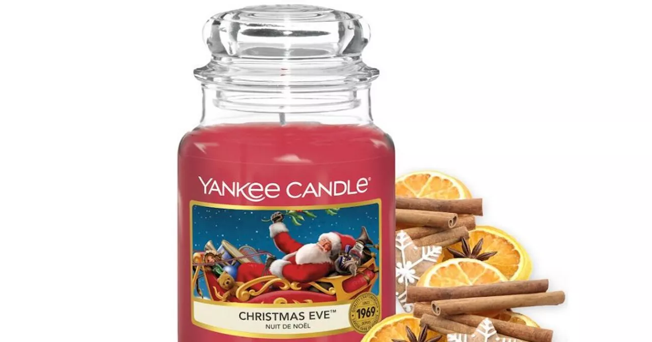 Yankee Candle's bestselling Christmas Eve candle is now 43% off