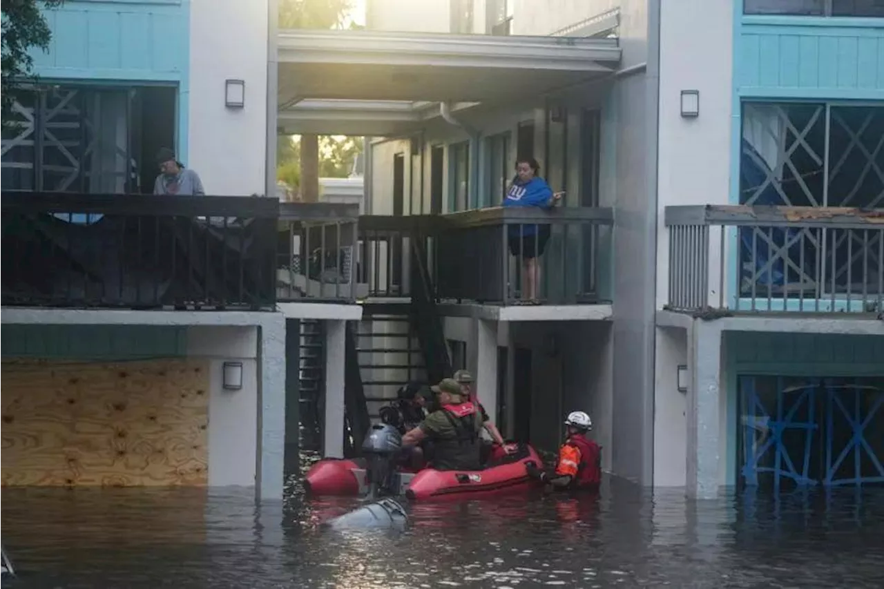Huracán Milton causa inundaciones y tornados mortales en Florida