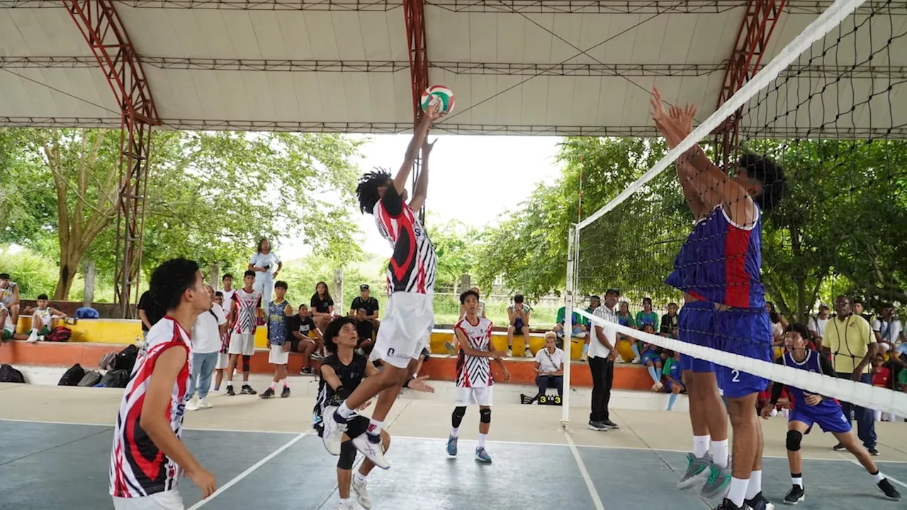 Baranoa inauguró la gran final departamental de los Juegos Intercolegiados en deportes de conjunto