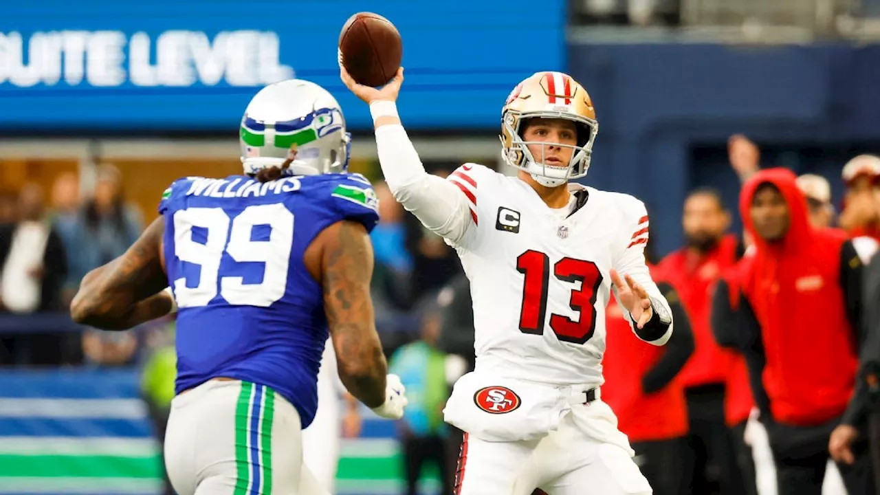 49ers, Brock Purdy hold off Seahawks to regain NFC West lead