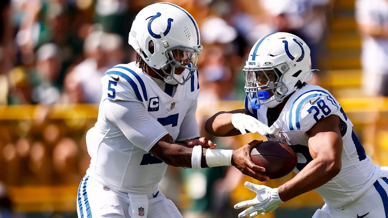 Colts' Anthony Richardson on track to play, Jonathan Taylor out