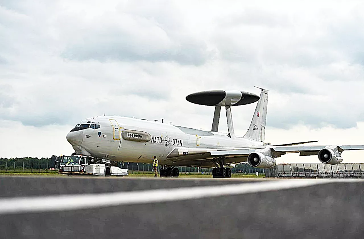 AWACS unterstützt die Überwachung aus der Luft in Rumänien