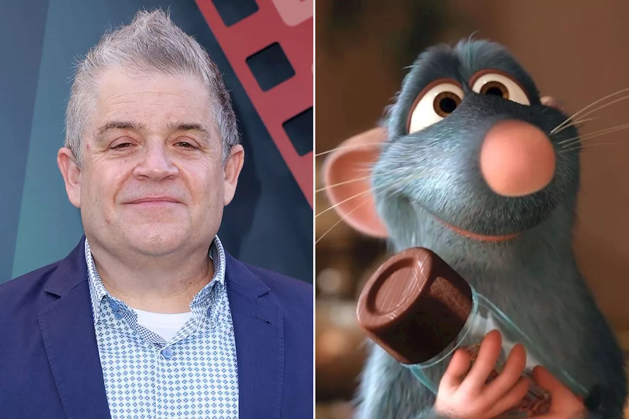 Patton Oswalt reacts to engineer's spot-on Ratatouille Halloween costume featuring motorized Remy