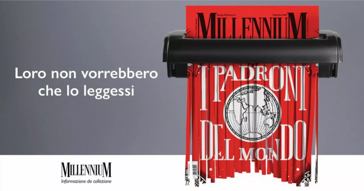 I padroni del mondo? Sono 117 e noi ve li raccontiamo uno per uno. Su “Millennium” in edicola