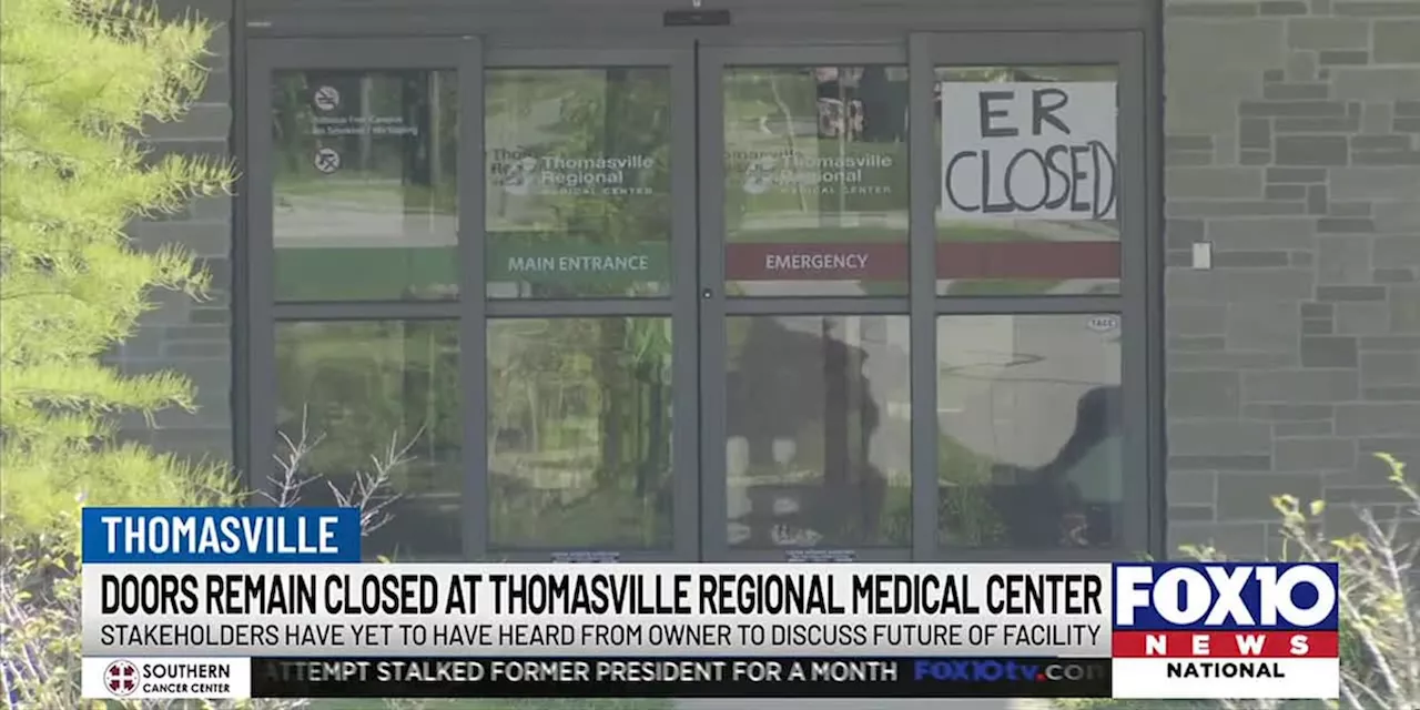 Judge appoints receiver to take control of Thomasville Regional Medical Center