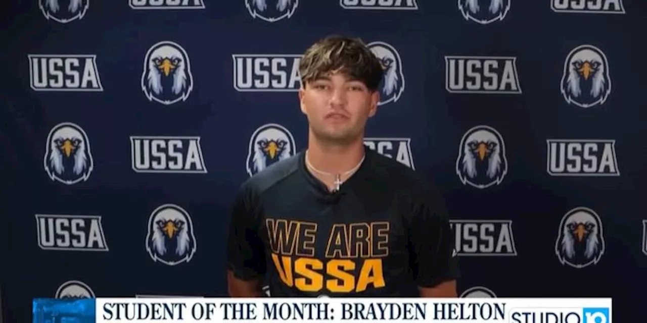 United States Sports Academy Student of the Month: Brayden Helton