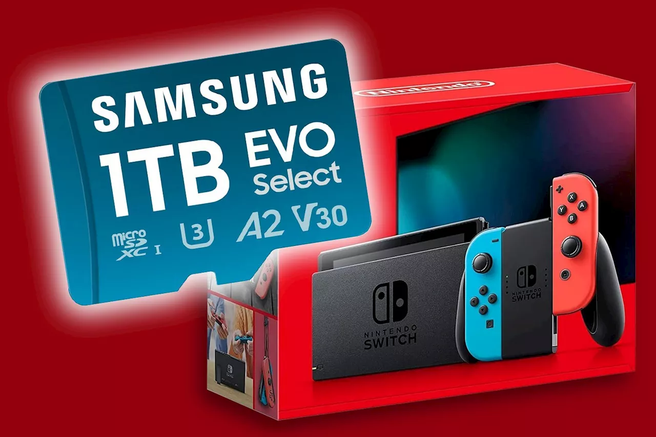 Expand Your Nintendo Switch Storage With This Massive microSD Card Deal