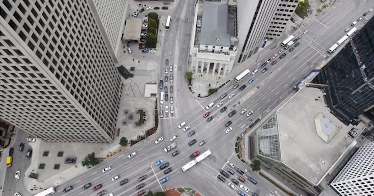 Pre-construction at Portage and Main could lead to traffic delays, city says