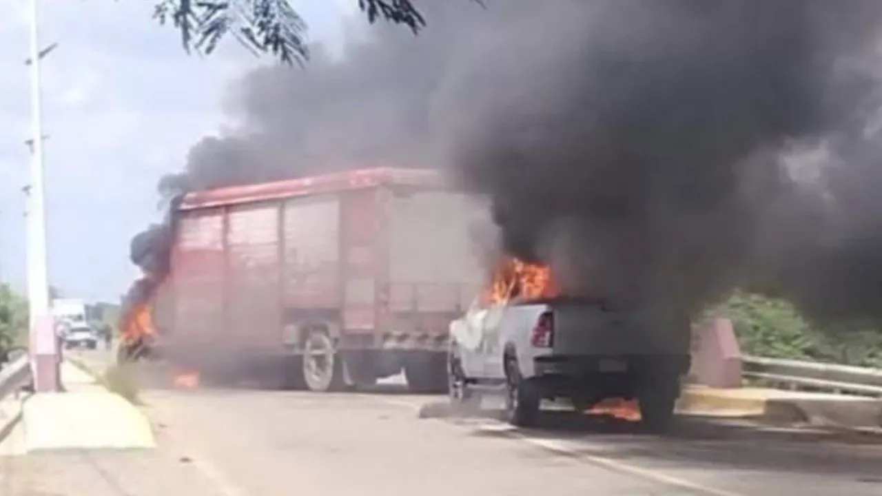 VIDEOS| Tabasco vive jornada violenta, queman autos y comercios