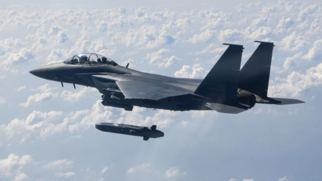 In a 1st, F-15 fighters fire Taurus cruise missiles, F-16, F-35 fail to intercept them